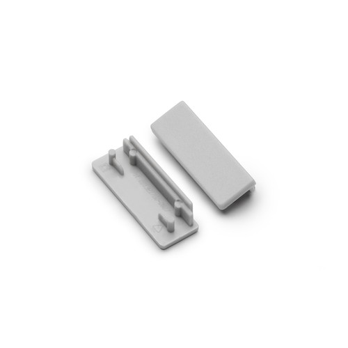 1 stuk Eindkap WIDE24 - Grijs