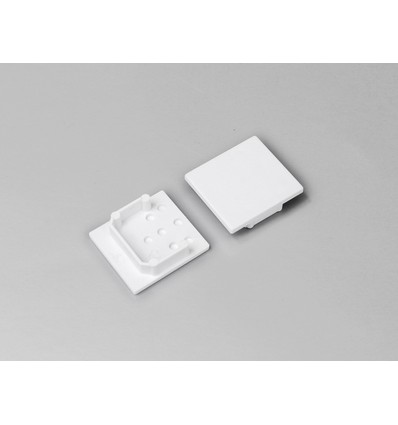 1 stuk Eindstuk LINEA20 - Wit