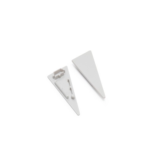 1 stuk Eindstuk WALLE12 - Grijs