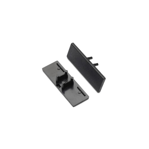 1 stuk Eindkap BACK10 - Zwart