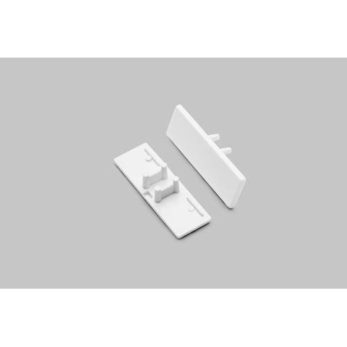 1 stuk Eindkap BACK10 - Wit