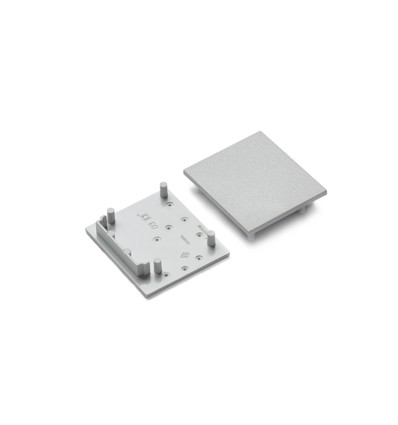 1 stuk Eindstuk VARIO30-03 - Grijs