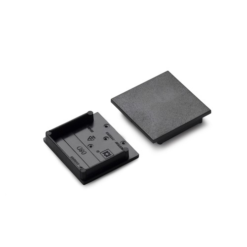 1 stuk Eindstuk VARIO30-08D - Zwart