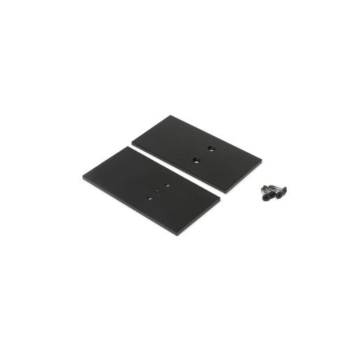 1 stuk Eindstuk VARIO30-27 - Metaal, zwart