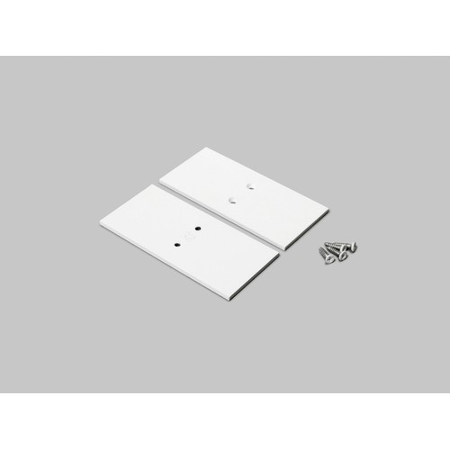 1 stuk Eindstuk VARIO30-32 - Metaal, wit