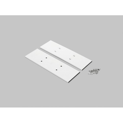 1 stuk Eindstuk VARIO30-34 - Metaal, wit