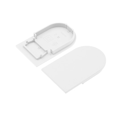 1 stuk Eindkap NAMI23 - Wit