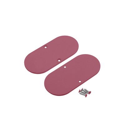 1 stuk Eindkap NAMI23-D9 - Metaal, stofroze gelakt