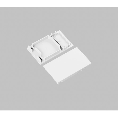 1 stuk Eindstuk COMBO30-01A - Wit