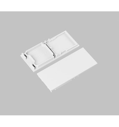 1 stuk Eindstuk COMBO30-01A-E9 - Wit