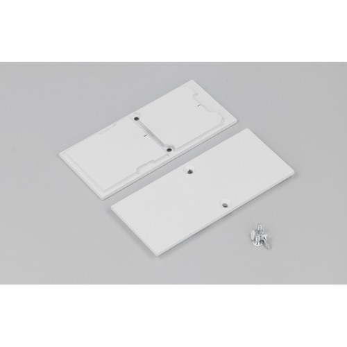 1 stuk Eindstuk COMBO30-01A-E9 - Metaal, wit