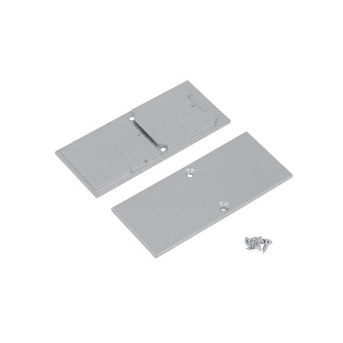 1 stuk Eindstuk COMBO30-01A-E9 - Metaal, zilverkleurig