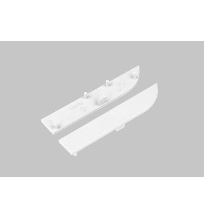 1 stuk Eindkap SKIRT10 - Wit