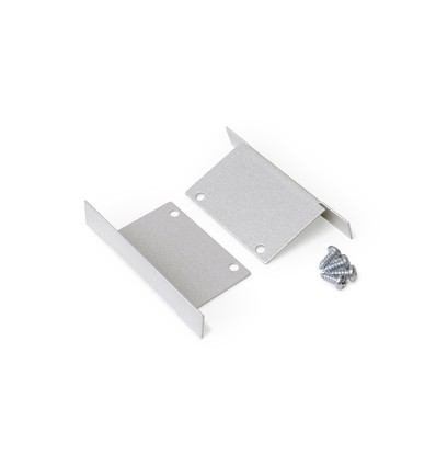 1 stuk Eindkap PHIL INGEBOUWD - Metaal, zilverkleurig