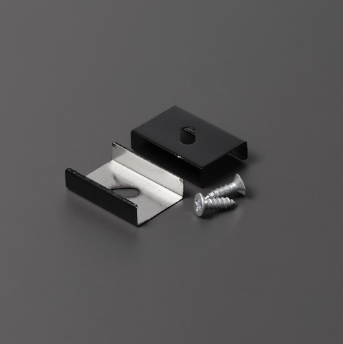 1 stuk Montagebeugel S - Zwart gelakt