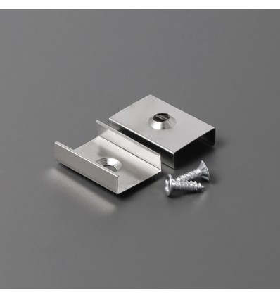 1 stuk Montagebeugel S - Verzonken, roestvrij staal