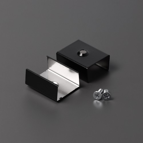 1 stuks Montagebeugel U4 - Verzonken, zwart