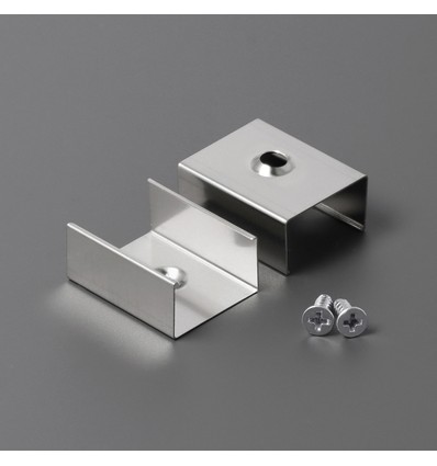 1 stuk Montagebeugel U4 - Verzonken, roestvrij staal