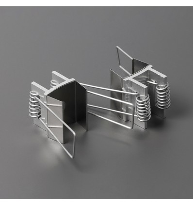 1 stuks Montagebeugel U4 - Veer, roestvrij staal