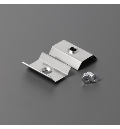 1 stuk Montagebeugel U6 - Verzonken, roestvrij staal