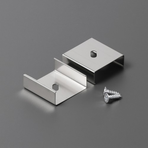 1 stuk Montagebeugel U7 - Roestvrij staal