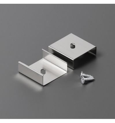 1 stuk Montagebeugel U7 - Roestvrij staal