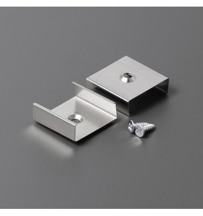 1 stuk Montagebeugel U7 - Verzonken, roestvrij staal