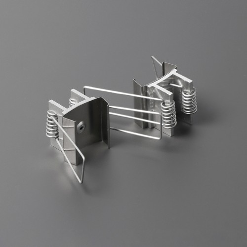 1 stuk Montagebeugel U7 - Veer, roestvrij staal