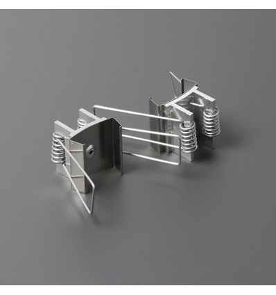 1 stuk Montagebeugel U7 - Veer, roestvrij staal