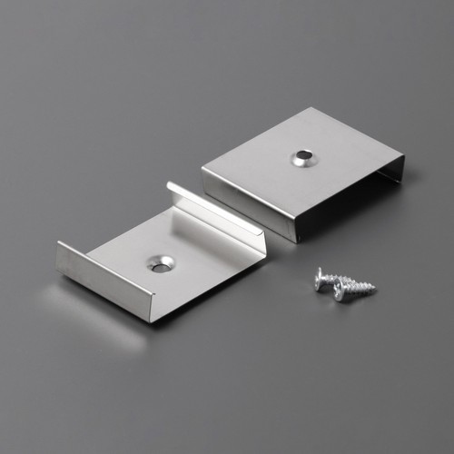 1 stuk Montagebeugel U9 - Verzonken, roestvrij staal