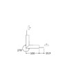 Profielsamenvloeger VARIO30-07 270GR - op / neer, geanodiseerd