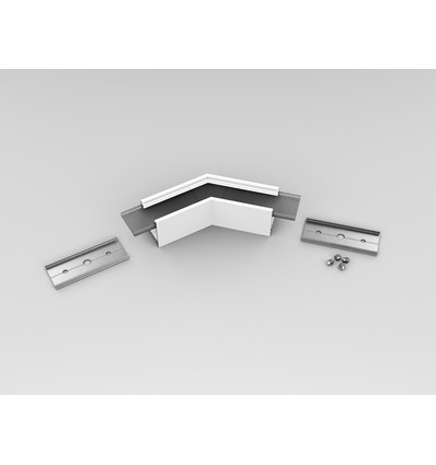 Profielverbinder LINEA20 135GR - Wit gelakt