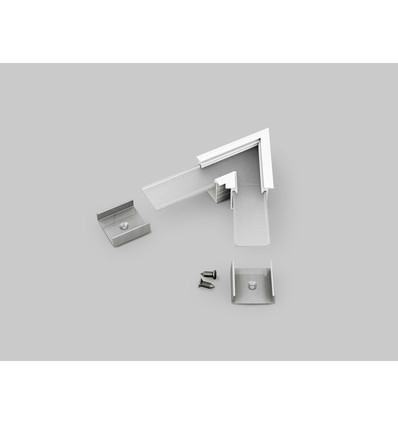 Profielverbinder LINEA-IN20 60GR - Wit gelakt