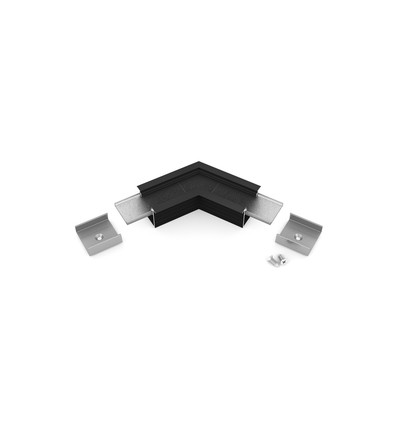 Profielverbinder LINEA-IN20 120GR - Zwart geanodiseerd