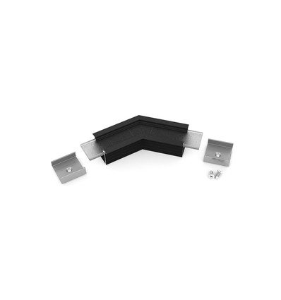 Profielverbinder LINEA-IN20 135GR - Zwart geanodiseerd