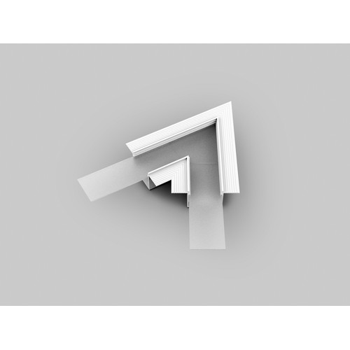 Profielverbinder VARIO30-05 60GR - Wit gelakt