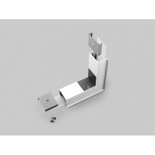 Profielverbinder VARIO30-07 270GR - op / neer, wit gelakt