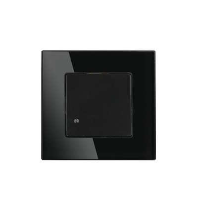 Wandgemonteerde microgolfbeweging sensor - Zwart, inbouw, Max 300W