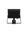 30W breedstraler met sensor - IP44, zwart, werklamp, PIR-sensor