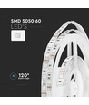 5m 11W/m rood/groen/blauw/geel LED strip - 60 LED per meter, kies kleur