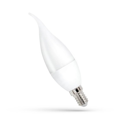 E14 8W LED kaarslamp - 710lm, 3000K, 160° stralingshoek