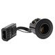 LEDlife inbouwspot Inno88 - GU10, Zwart, IP44, goedgekeurd voor isolatie