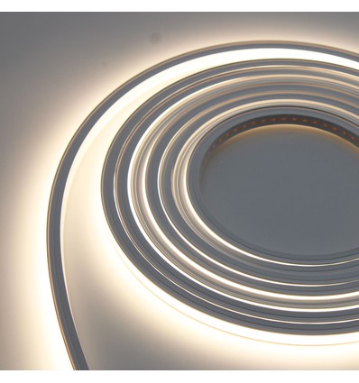 5m 8,5W/m AnyCut Neon Flex 10x10 neutraal wit LED strip - 12V DC, geen knipafstand