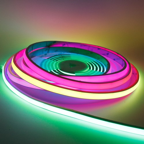 5m 21W/m Neon RGBIC COB LED-strip - 24V DC, IP67, 720 LED's per meter