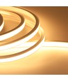 5m 7,5W/m AnyCut Neon Flex 10x10 Warm wit LED strip - 12V DC, geen knipafstand