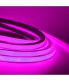5m 8W/m AnyCut Neon Flex 10x10 Paars/Roze LED-strip - 12V DC, Paars/Roze, Geen knipafstand