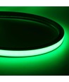 5m 8W/m AnyCut Neon Flex 10x10 Groene LED-strip - 12V DC, geen knipafstand