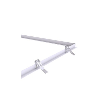 Smart click inbouwframe in wit voor 60x60 LED panelen (25mm hoog)
