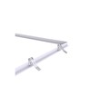 Smart click inbouwframe in wit voor 60x60 LED panelen (25mm hoog)