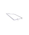 Smart click inbouwframe in wit voor 60x60 LED panelen (25mm hoog)